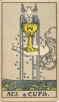Ace of Cups, Upright