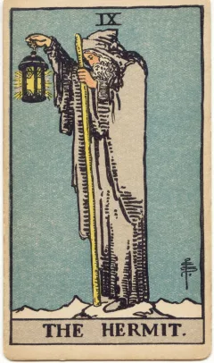 The Hermit, Upright