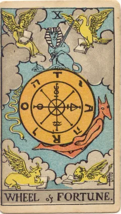 Wheel of Fortune, Upright