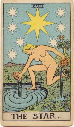 The Star, Upright
