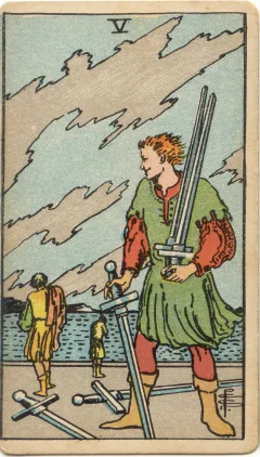 Five of Swords, Upright
